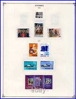 Cyprus 1880-1980 Includes Crete Collection Of 450 Stamps Mint & Used