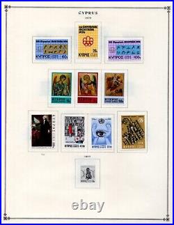 Cyprus 1880-1980 Includes Crete Collection Of 450 Stamps Mint & Used