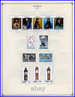 Cyprus 1880-1980 Includes Crete Collection Of 450 Stamps Mint & Used