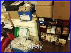 Dealer Stock Mint Used Blocks Covers Album Pages Albums USA WORLD HOARD BOX LOT