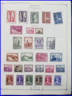 EDW1949SELL BELGIUM Very clean Mint & Used collection on album pages Cat $2355