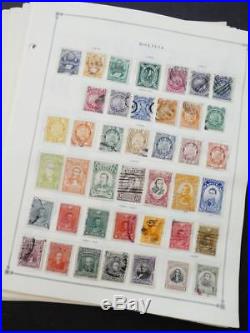 EDW1949SELL BOLIVIA Very clean Mint & Used collection on album pages Cat $1171