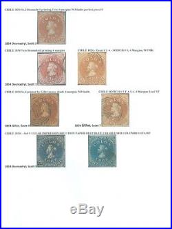 EDW1949SELL CHILE Terrific collection of Mint & Used just as we received