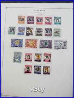 EDW1949SELL COLOMBIA Very clean Mint & Used collection on album pages Cat $682