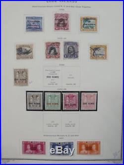 EDW1949SELL COOK ISLANDS Very clean Mint & Used collection on pages Cat $1,241