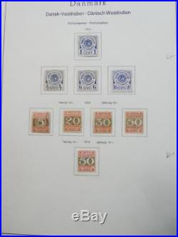 EDW1949SELL DANISH WEST INDIES Almost Cplt collection of Mint & Used Cat $3065