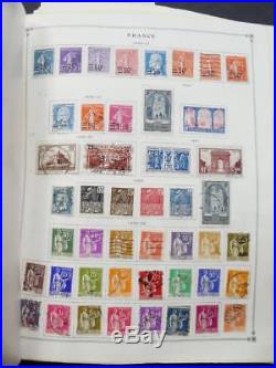 EDW1949SELL FRANCE Very clean Mint & Used collection on album pages. Cat $4618