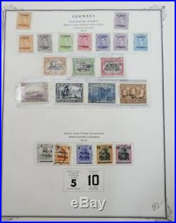 EDW1949SELL GERMANY Mint & Used collect of German Occupation issues Cat $1,085