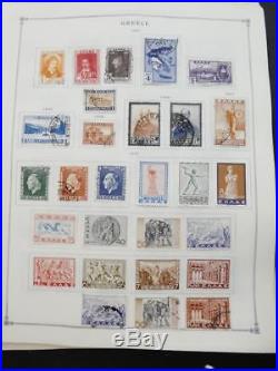 EDW1949SELL GREECE Very clean Mint & Used collection on album pages. Cat $1155