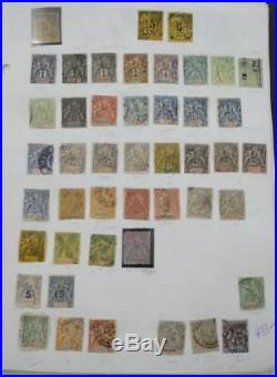EDW1949SELL INDOCHINA Extensive Mint & Used collection on pages. Sc Cat $2,695