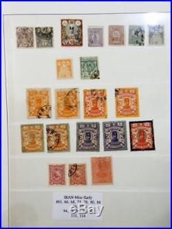 EDW1949SELL PERSIAN Collection of Mint & Used on pgs. Lots of Better Many Orig