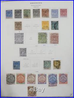 EDW1949SELL RHODESIA Comprehensive Mint & Used collection on pages. Cat $2734