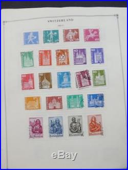 EDW1949SELL SWITZERLAND Very clean Mint & Used collection on pages. Cat $2,160