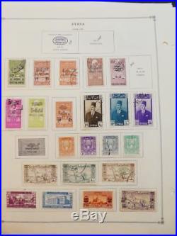 EDW1949SELL SYRIA Very clean Mint & Used collection on album pages. Cat $776