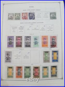 EDW1949SELL TOGO Very clean Mint & Used collection on album pages. Cat $804.00