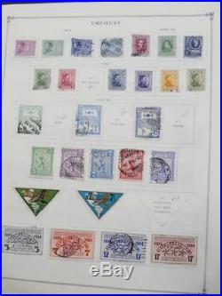 EDW1949SELL URUGUAY Very clean Mint & Used collection on album pages. Cat $930