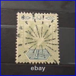 Early Fiji Mint And Used Stamps Lot In Stock Page King George V