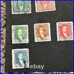 Early Iraq Mint Used Stamps Lot On Page, Royalty, Overprints & More