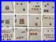 Early-Washington-And-Franklin-U-S-Stamps-Lot-On-Album-Pages-Fancy-Cancels-01-znb