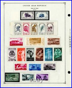 Egypt Loaded Mint & Used 1800s to 1980s Clean Vintage Stamp Collection
