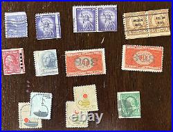 Errors Us Stamps Lot #7