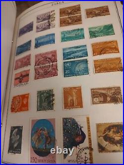 Exceptional Worldwide Stamp Collection In HE Harris Statesman Perfect Album WOW