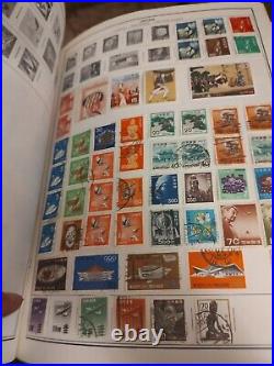 Exceptional Worldwide Stamp Collection In HE Harris Statesman Perfect Album WOW