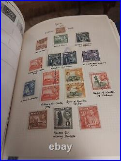 Exceptional Worldwide Stamp Collection In HE Harris Statesman Perfect Album WOW