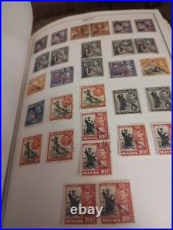 Exceptional Worldwide Stamp Collection In HE Harris Statesman Perfect Album WOW