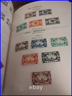 Exceptional Worldwide Stamp Collection In HE Harris Statesman Perfect Album WOW