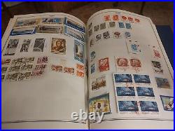 Exceptional Worldwide Stamp Collection In HE Harris Statesman Perfect Album WOW