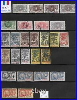FS 1 71-FRENCH COLONIES. SENEGAL. Valuable lot of classic stamps. Mint/Used
