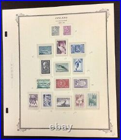 Finland Collection 1858-1976 MNH, Mint and used 45 pages 700+ stamps