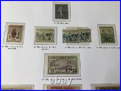 France War Charity 1919 1922 mounted mint & used stamps A6591