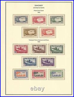 France colonies 1899-1944 DAHOMEY collection mint & used $ 820.00