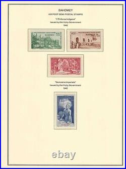 France colonies 1899-1944 DAHOMEY collection mint & used $ 820.00