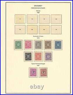 France colonies 1899-1944 DAHOMEY collection mint & used $ 820.00