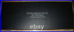 Franklin Mint Silver 100 Greatest Stamps of the World Incomplete Vintage 1981