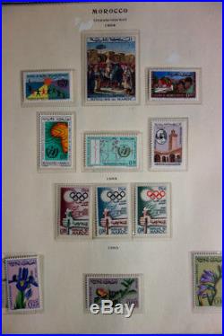 French Colonies A-Z Stamps Mint & Used 1960's-1970's Album
