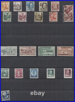 French Zone-wurttemberg 1947-49 Collection On Stock Pages Mint Used 8n28-37 8nb4