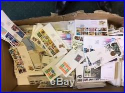 GB Job lot 1000 First Day covers 1971 2008 perfect for used sets stamps