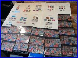 GB QE MNH MINT 9 leaves + QV 1 d red kings other QV 20 cards lot2