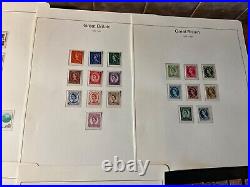 GB QE MNH MINT 9 leaves + QV 1 d red kings other QV 20 cards lot2