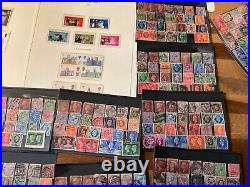 GB QE MNH MINT 9 leaves + QV 1 d red kings other QV 20 cards lot2