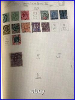 GB STAMPS OVER 800 USED AND MINT WITH OVER 100 PENNY REDS PLUS 2 x 2d BLUE