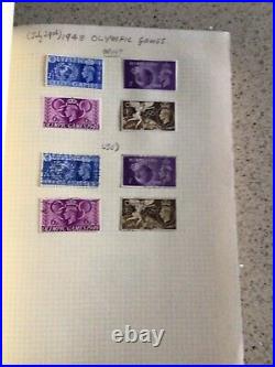 GB STAMPS OVER 800 USED AND MINT WITH OVER 100 PENNY REDS PLUS 2 x 2d BLUE