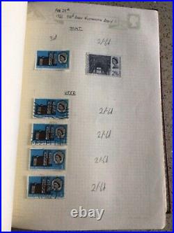 GB STAMPS OVER 800 USED AND MINT WITH OVER 100 PENNY REDS PLUS 2 x 2d BLUE