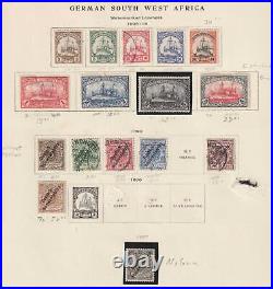 German Colonies South West Africa Mint & Used Group Removed From Page S372
