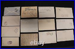 German Zeppelin Cover Collection Us Germany Lot Of 23 C18 Century Progress