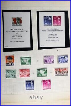 Germany DDR Mint and Used Stamp Collection in Shaubek Album